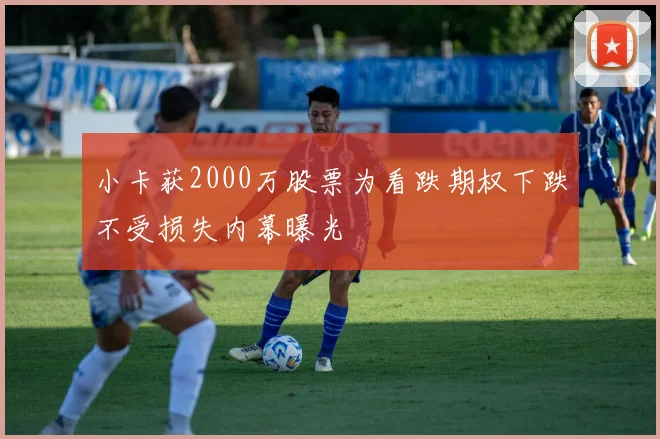 小卡获2000万股票为看跌期权下跌不受损失内幕曝光